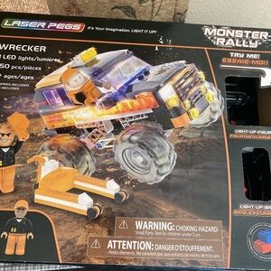 Monster Rally Wrecker - Orange and Black